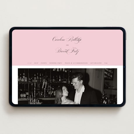 Wedding Website