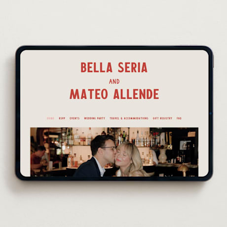 Wedding Website