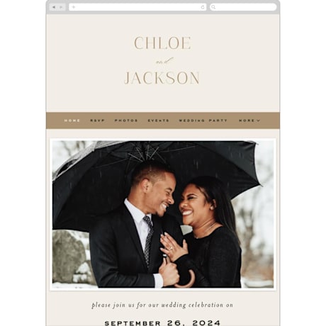 Wedding Website