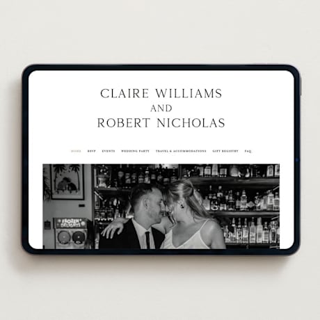 Wedding Website