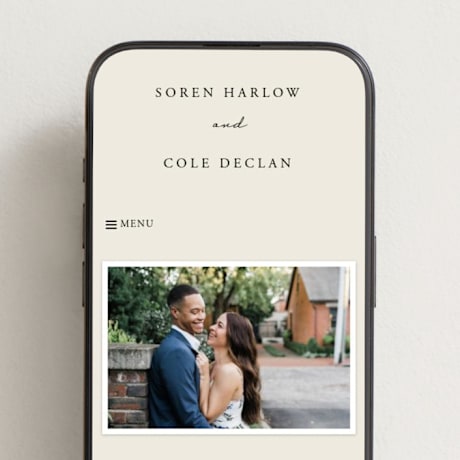 Wedding Website