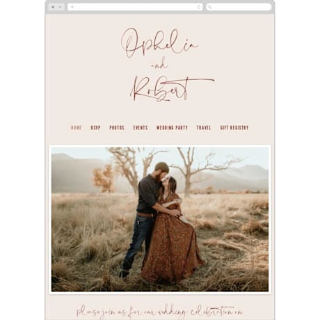 Wedding Website