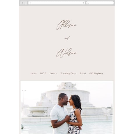 Wedding Website