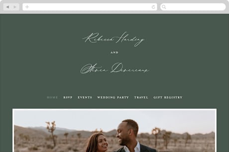 Wedding Website