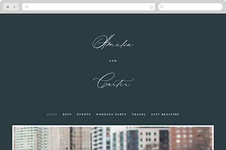 Wedding Website