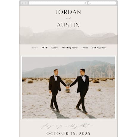 Wedding Website