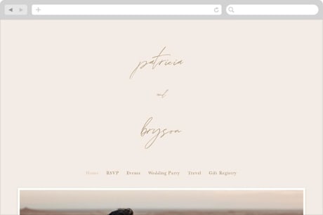 Wedding Website