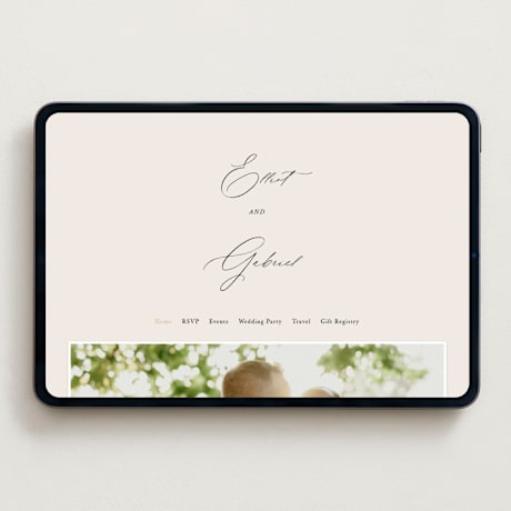 Wedding Website