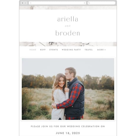 Wedding Website