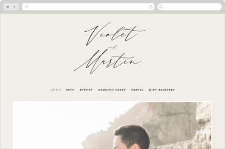 Wedding Website