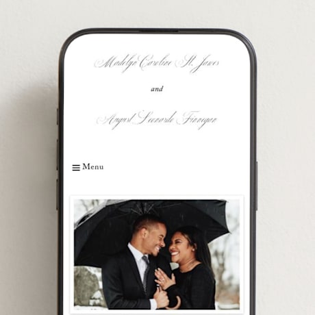 Wedding Website
