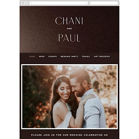 Wedding Website