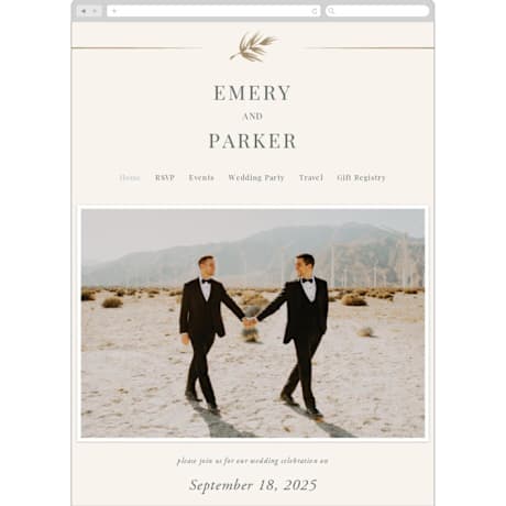 Wedding Website