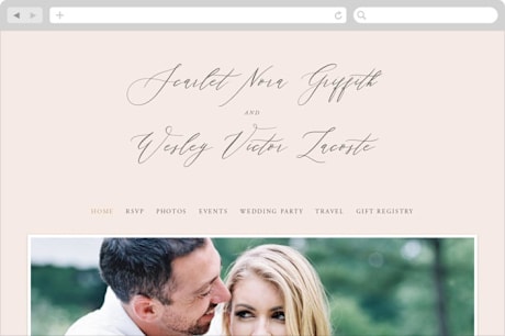 Wedding Website