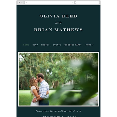Wedding Website