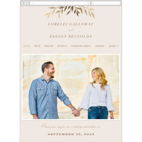 Wedding Website