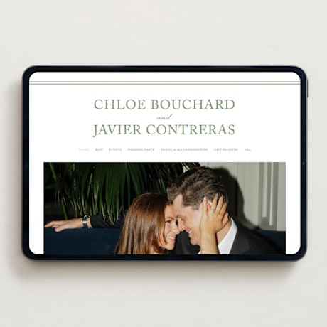 Wedding Website
