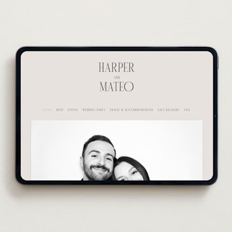 Wedding Website