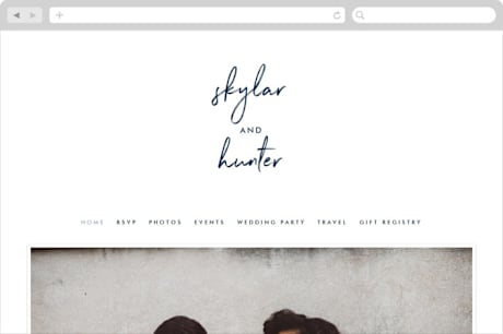 Wedding Website