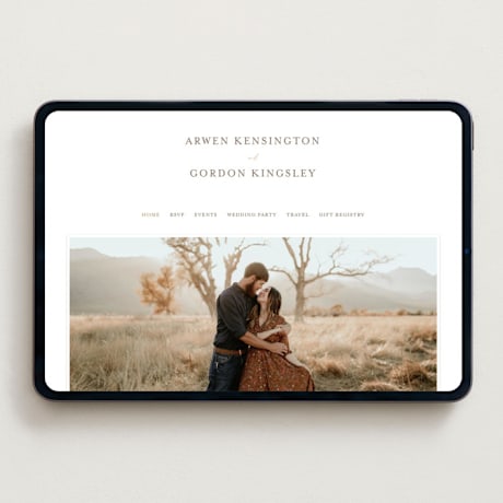 Wedding Website