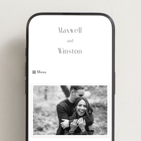 Wedding Website