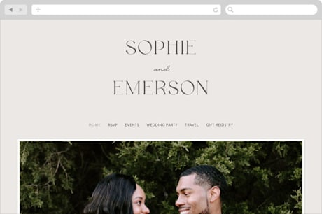 Wedding Website