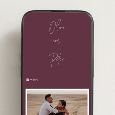 Wedding Website