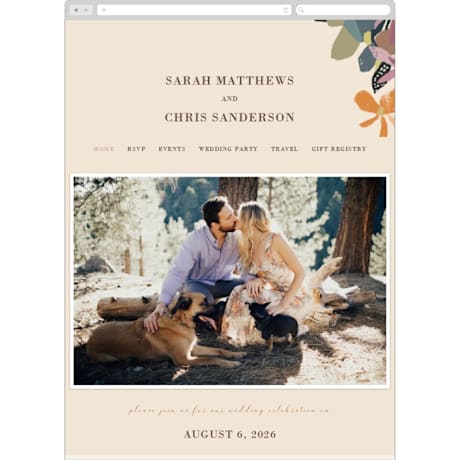 Wedding Website