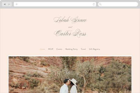 Wedding Website