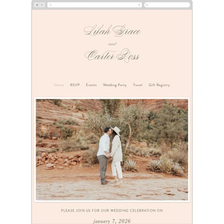 Wedding Website