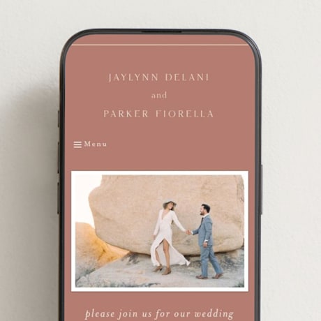 Wedding Website