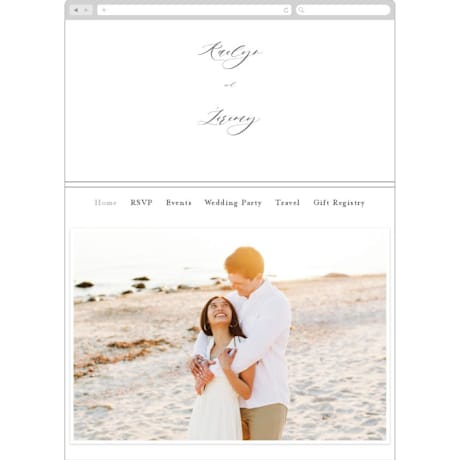 Wedding Website