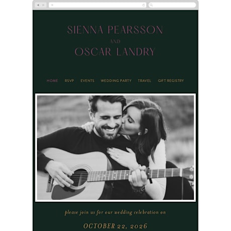 Wedding Website