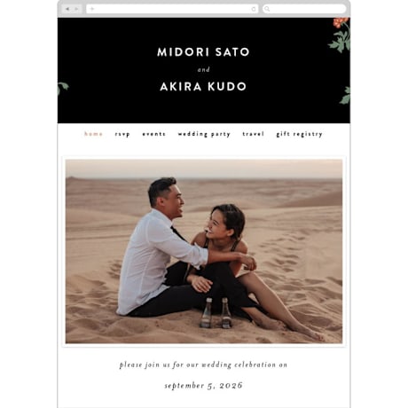 Wedding Website