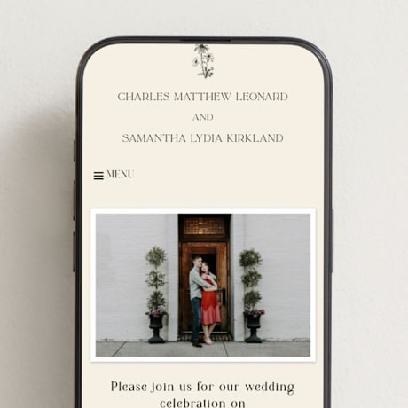 Wedding Website