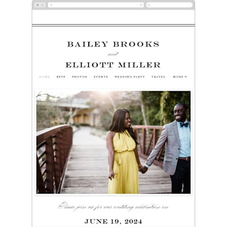 Wedding Website