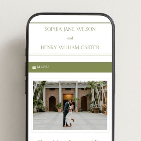 Wedding Website