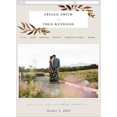 Wedding Website