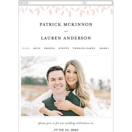 Wedding Website
