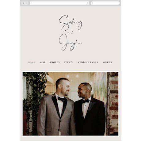 Wedding Website