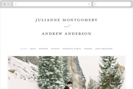 Wedding Website