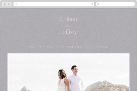 Wedding Website