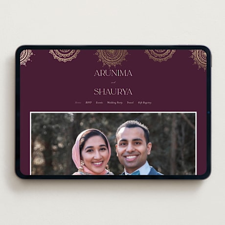 Wedding Website