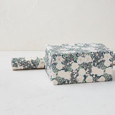 Foil-Pressed Wrapping Paper Roll