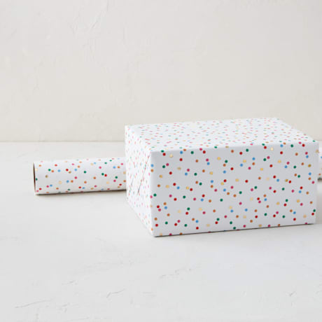 Foil-Pressed Wrapping Paper Roll