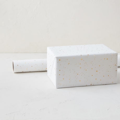 Foil-Pressed Wrapping Paper Roll