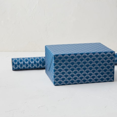 Foil-Pressed Wrapping Paper Roll