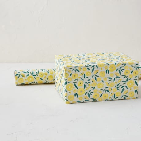 Foil-Pressed Wrapping Paper Roll