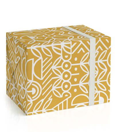 Non-Custom Wrapping Paper Sheets