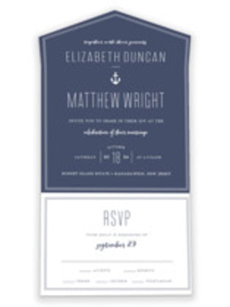 All-in-One Wedding Invitations